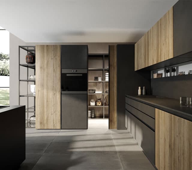 Puertas de aluminio a medida para muebles de cocina, armarios y más
